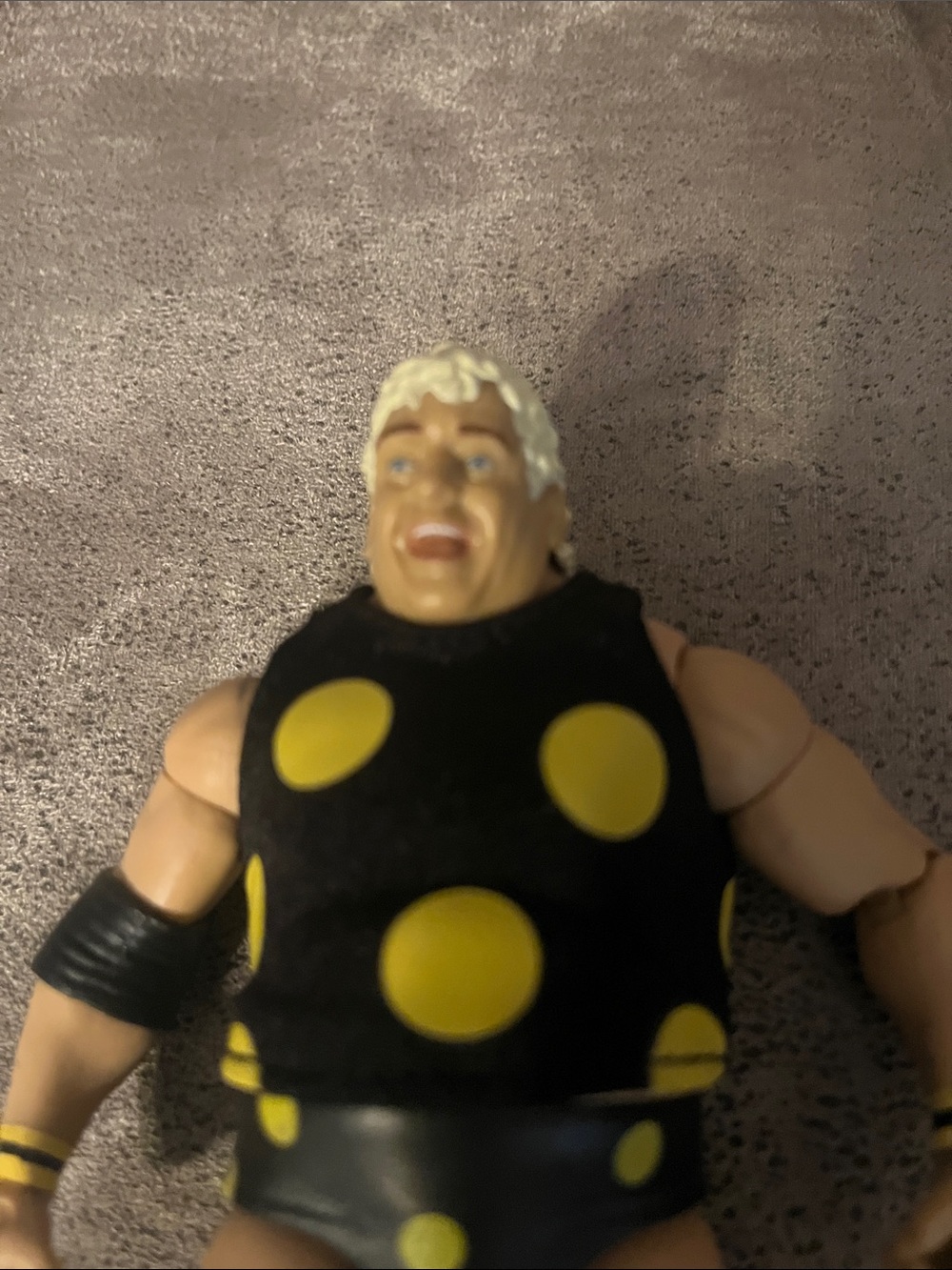 WEE Elite Legends Dusty Rhodes Action Figure - “The American Dream” Polka Dot - Picture 6 of 12